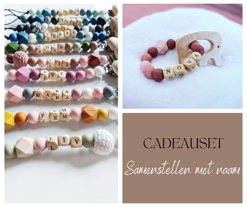 Leuk als kraamcadeau en het leuke is dat je deze geheel zelf kunt samenstellen!
