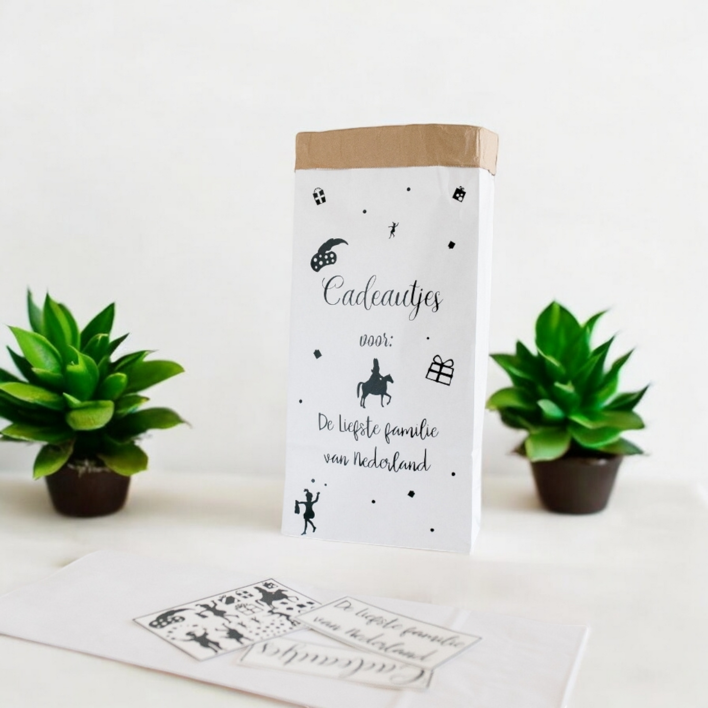 DIY paperbag pakket - Sinterklaas