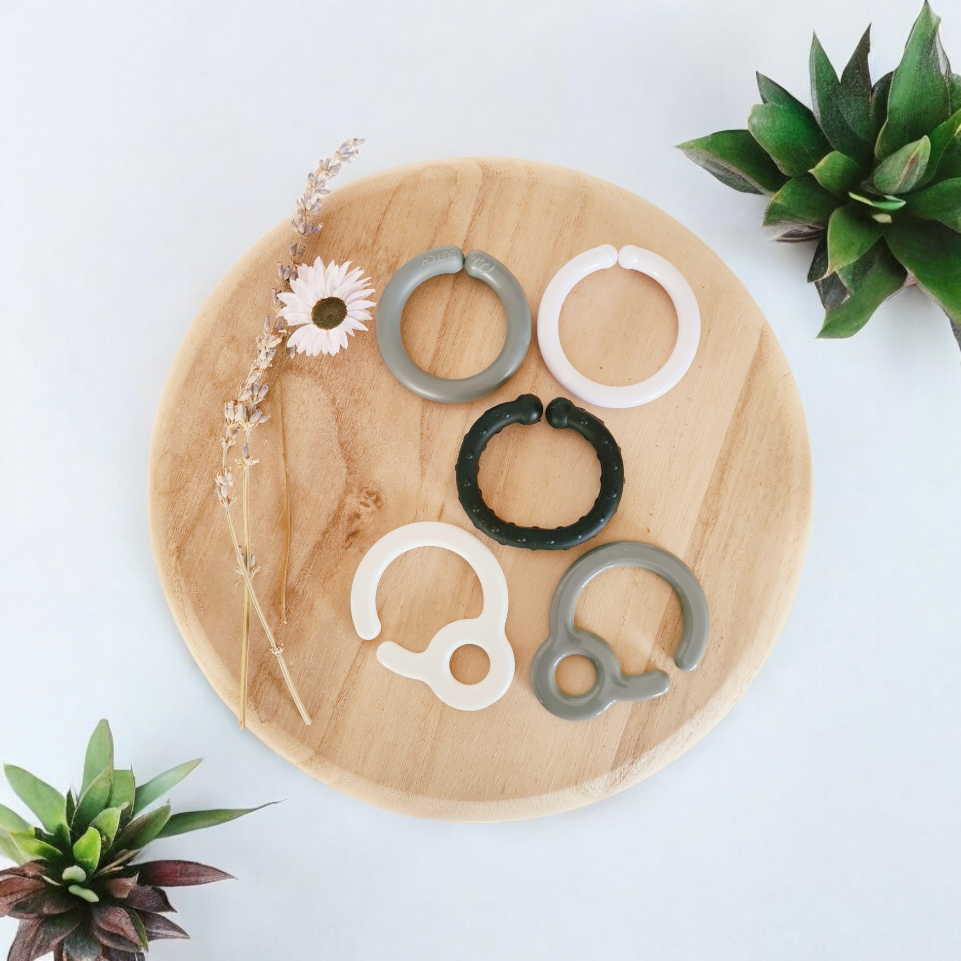 Bevestigingsringen voor een wagenspanner