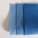 Vilt blauwtinten Mini Lievie
