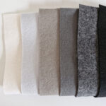 Vilt kleuren grijs Mini Lievie